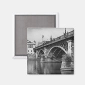 Triana Bridge Magnet: Sevilla Magneet (Voorkant / Achterkant)