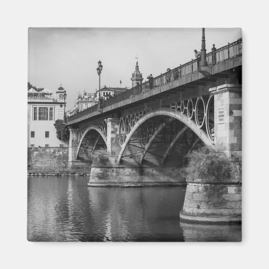 Triana Bridge Magnet: Sevilla Magneet (Voorkant)