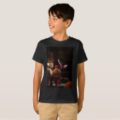 Triana Sevilla zingt op het podium Vertical T-shirt (Voorkant volledig)