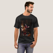 Triana Sevilla zingt op het podium Vertical T-shirt (Voorkant volledig)