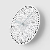 Triange - wall clock graphics ronde klok (Hoek)