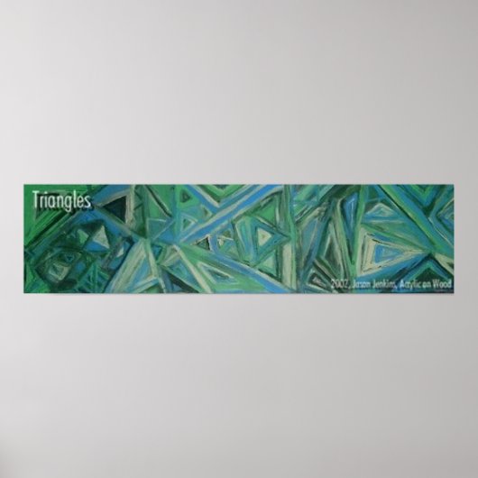 TRIANGELEN POSTER (Voorkant)