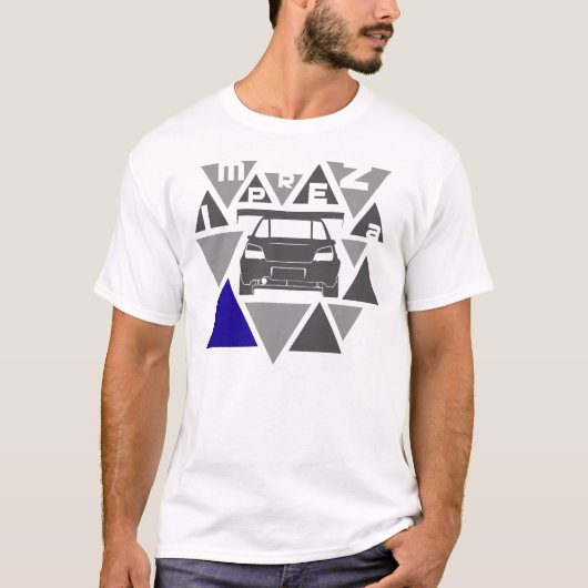 Triangle Car-Impreza- T-shirt (Voorkant)
