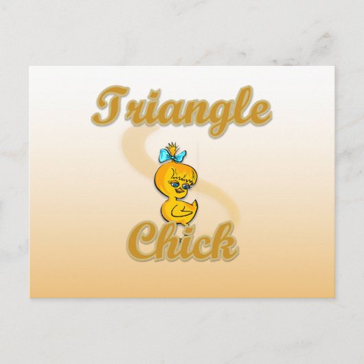 Triangle Chick Briefkaart (Voorkant)
