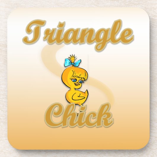 Triangle Chick Onderzetter (Voorkant)