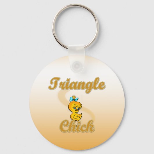 Triangle Chick Sleutelhanger (Voorkant)