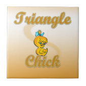 Triangle Chick Tegeltje (Voorkant)