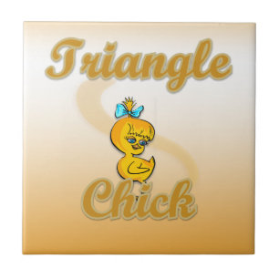 Triangle Chick Tegeltje