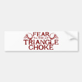 Triangle Choke Bumpersticker (Voorkant)