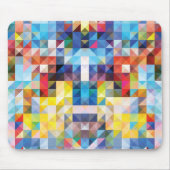 Triangle Geo Mousepad Muismat (Voorkant)