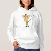 Triangle Head Character Womens Hoodie (Voorkant)