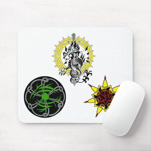 Triangle Mousepad Muismat (Met muis)