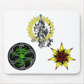 Triangle Mousepad Muismat (Voorkant)