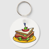 Triangle Sandwich Sleutelhanger (Voorkant)