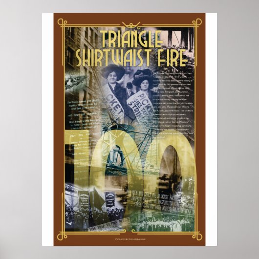 Triangle Shirtwaist Fire 100th Anniv. Poster (Voorkant)