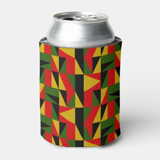 Triangles Black History Blikjeskoeler (Blikje Voorkant)