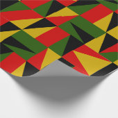 Triangles Black History Cadeaupapier (Hoek)