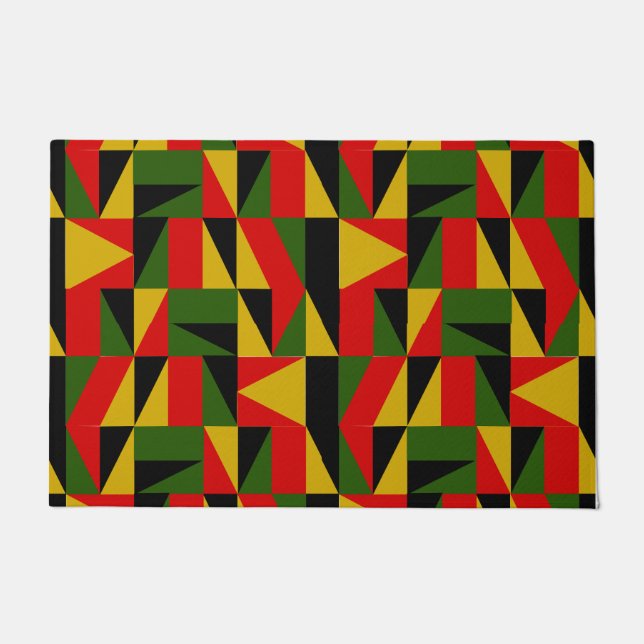 Triangles Black History Deurmat (Voorkant)