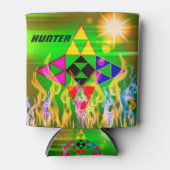 TRIANGLES GALORE - BLIKHOUDER - KINDER BLIKJESKOELER (Voorkant)