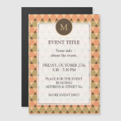 Triangles Pattern (Voorkant / Achterkant)