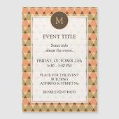 Triangles Pattern (Voorkant)