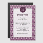 Triangles Pattern (Voorkant / Achterkant)