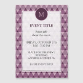 Triangles Pattern (Voorkant)