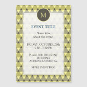 Triangles Pattern (Voorkant)