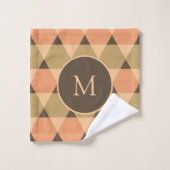 Triangles Pattern Bad Handdoek (Wasdoekje)