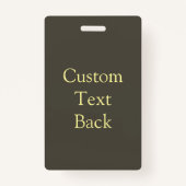 Triangles Pattern Badge (Achterkant)