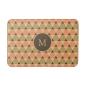 Triangles Pattern Badmat (Voorkant)
