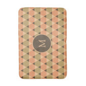 Triangles Pattern Badmat (Voorkant Verticaal)