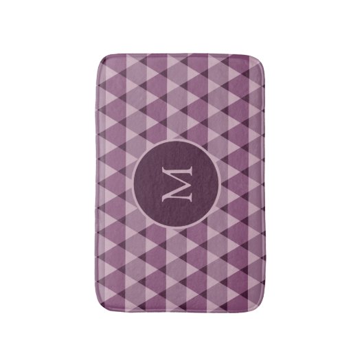 Triangles Pattern Badmat (Voorkant Verticaal)