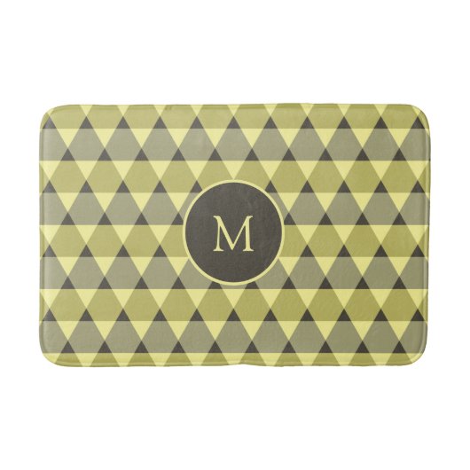 Triangles Pattern Badmat (Voorkant)