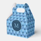 Triangles Pattern Bedankdoosjes (Voorkant Zijde)