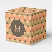 Triangles Pattern Bedankdoosjes (Voorkant Zijde)