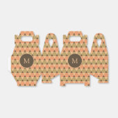 Triangles Pattern Bedankdoosjes (Uitgevouwen)