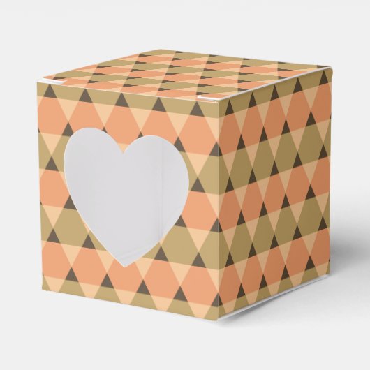 Triangles Pattern Bedankdoosjes (Voorkant Zijde)