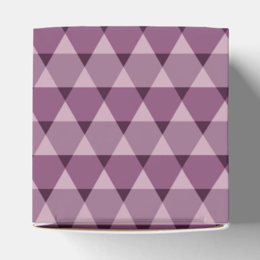 Triangles Pattern Bedankdoosjes (Bovenkant)