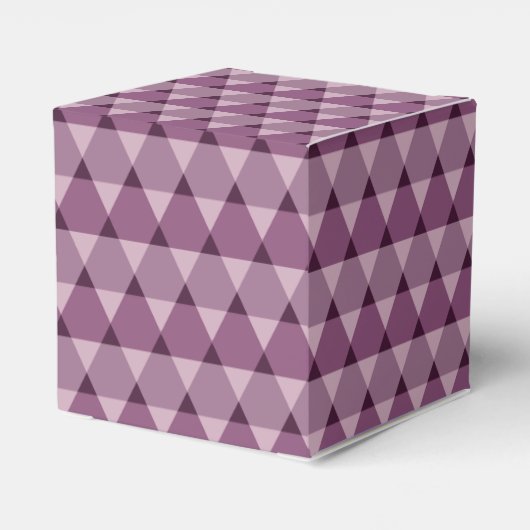 Triangles Pattern Bedankdoosjes (Achterkant)