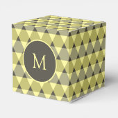 Triangles Pattern Bedankdoosjes (Achterkant)