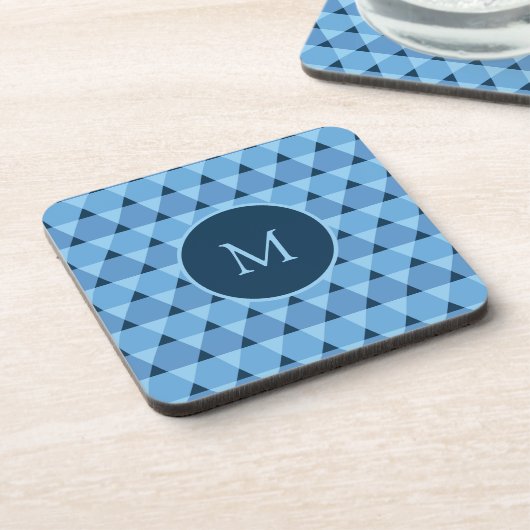 Triangles Pattern Bier Onderzetter (Linkerzijde)