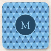 Triangles Pattern Bier Onderzetter (Voorkant)