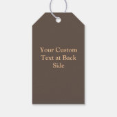 Triangles Pattern Cadeaulabel (Achterkant)