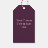 Triangles Pattern Cadeaulabel (Achterkant)