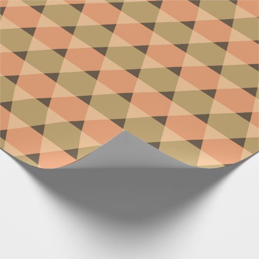 Triangles Pattern Cadeaupapier (Hoek)