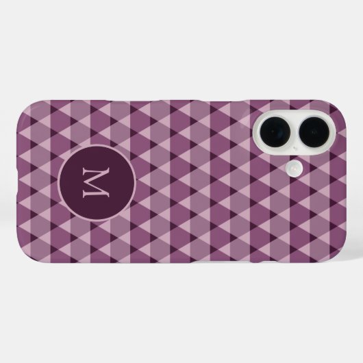 Triangles Pattern Case-Mate iPhone Case (Achterkant (horizontaal))