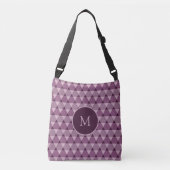 Triangles Pattern Crossbody Tas (Voorkant)