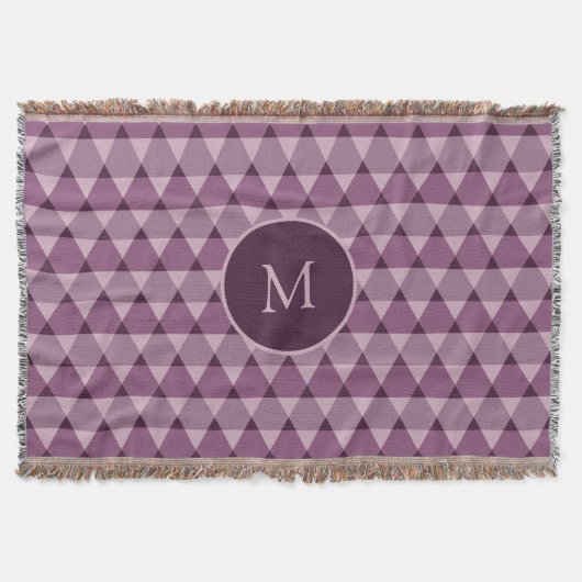 Triangles Pattern Deken (Voorkant)