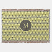 Triangles Pattern Deken (Voorkant)